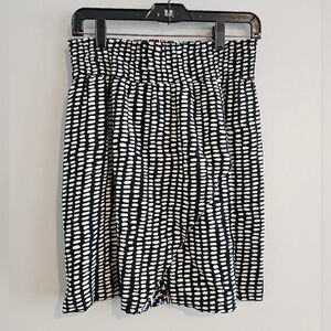 Cabi Reversible Wrap Women's Skirt | Black & White | Small
